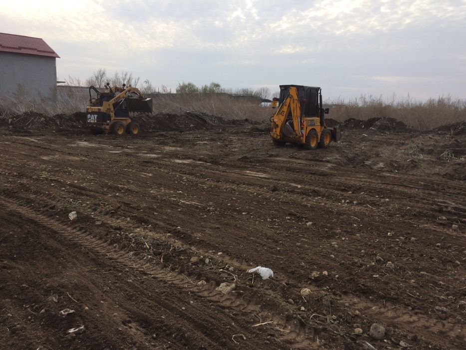 Excavator Bobcat Canalizare apa cablu fibra gaze miniexcavator