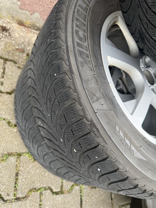 Jante originale audi q5 anvelope iarna 235/65/17 dot 2017 capace origi