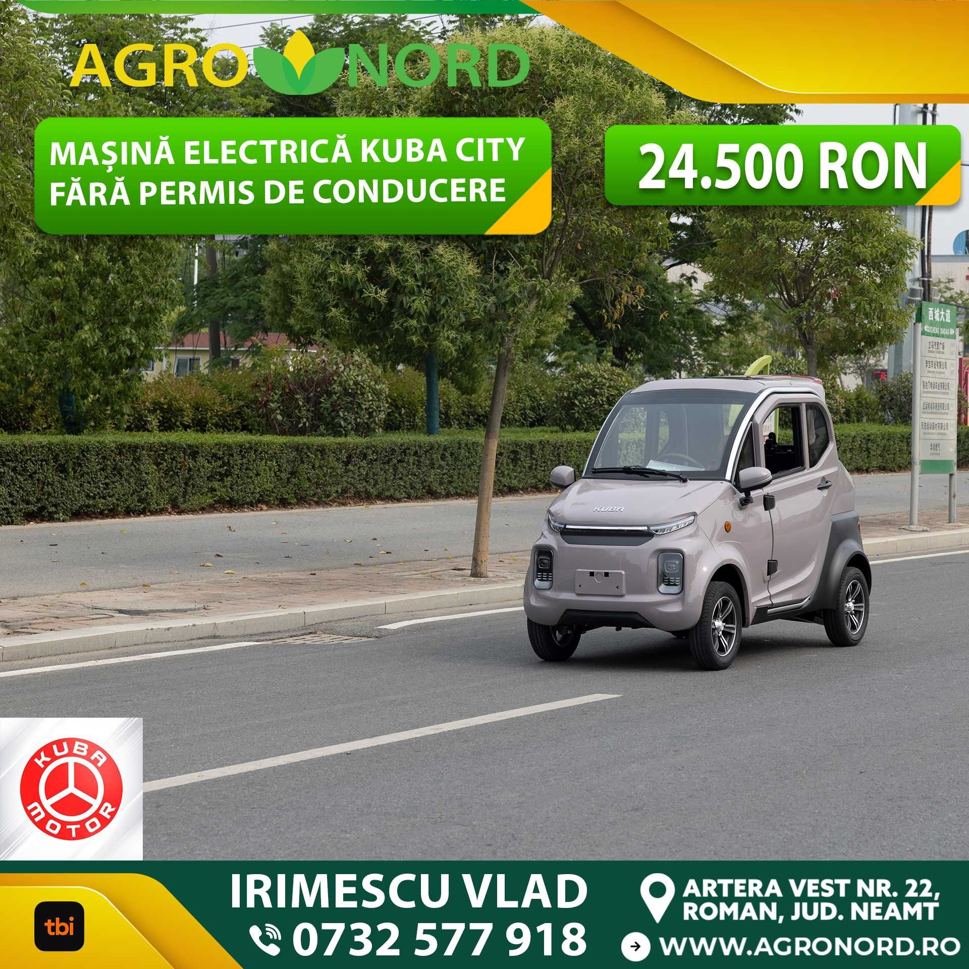 Masina electrica KUBA CITY fara permis