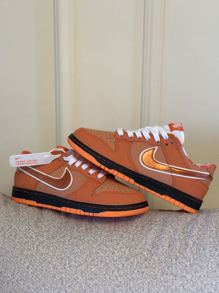 NIKE Concepts SB Dunk Low „Orange Lobster”