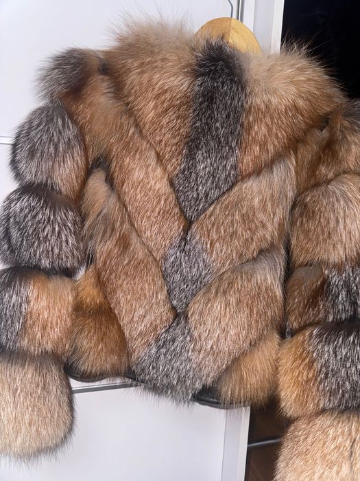 Blană naturală de vulpe