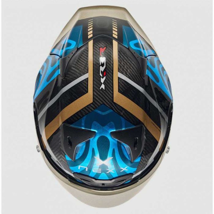 Каска NEXX X.R3R SWIRL Sky Blue Размери: M,L