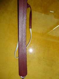 кожена кафява вратовръзка БЪЛГАРСКО производство 64 дължина