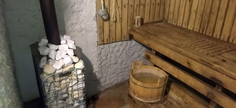 Уютная баня в Боровом с душем