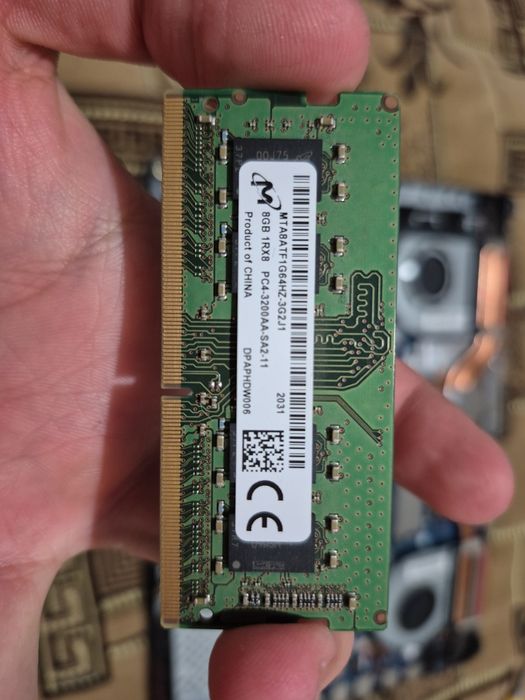 Оперативка ддр4 8гб