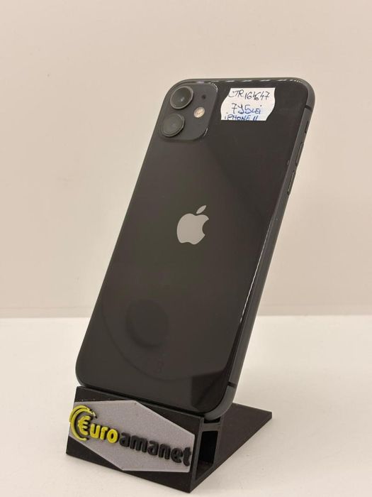 Telefon mobil Apple iPhone 11, 64GB, Black, 82% Baterie -A-