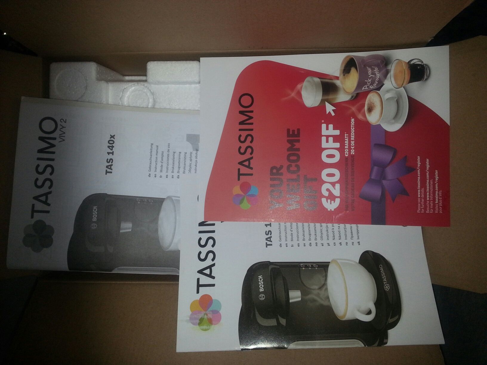 tassimo bosch vivy2