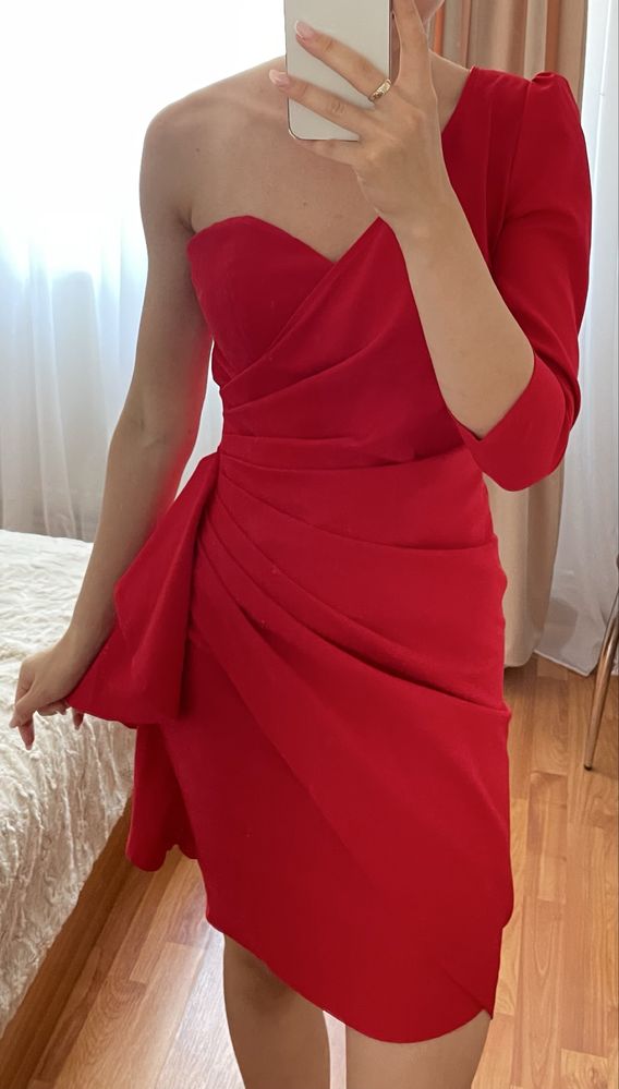 Rochie ocazie roșie, marimea XS
