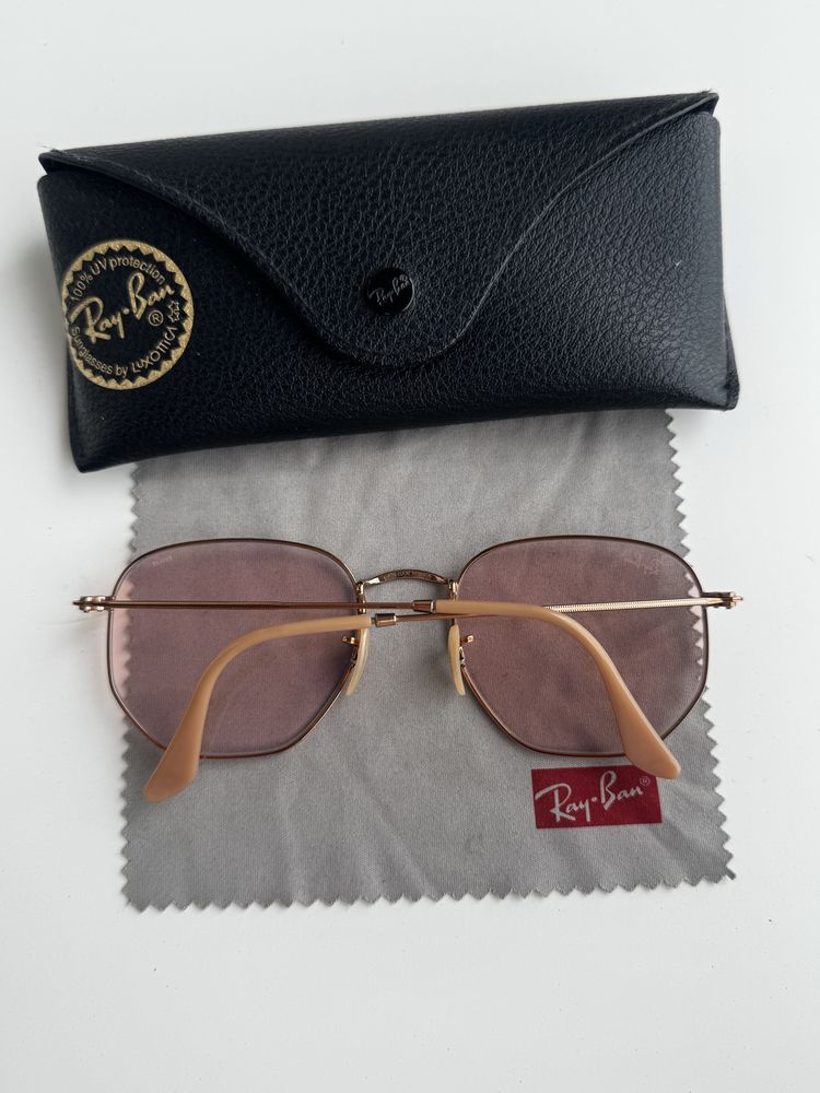 Очила ray ban , розово
