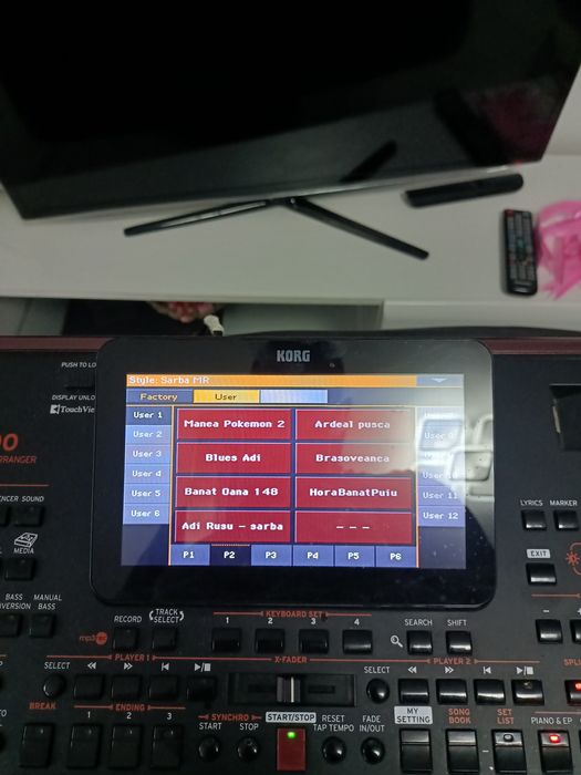 Vând sau schimb orga korg pa 1 cu pa 4 x76