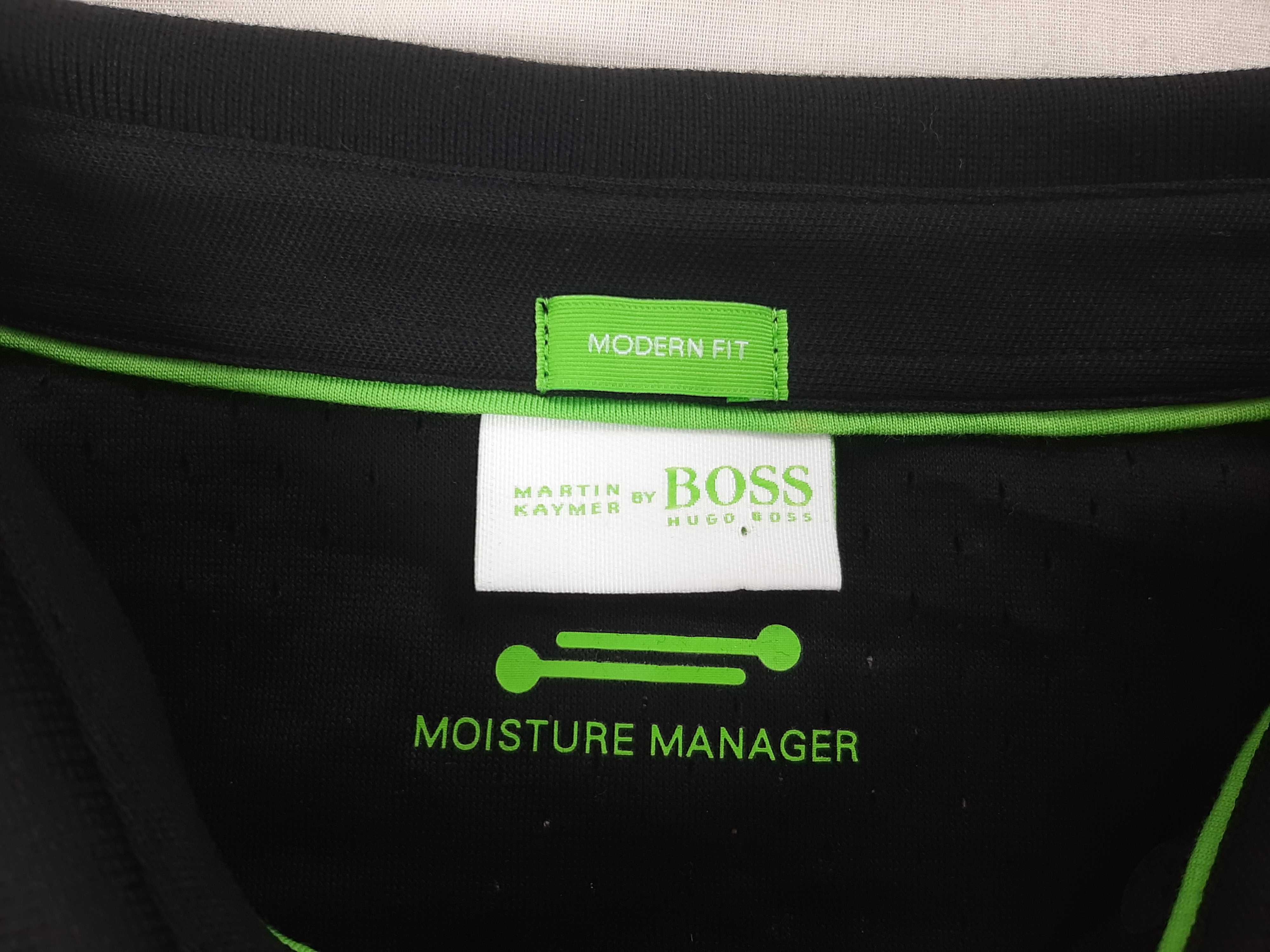 Hugo Boss Martin Kaymer - Оригинална мъжка тениска с яка р-р L