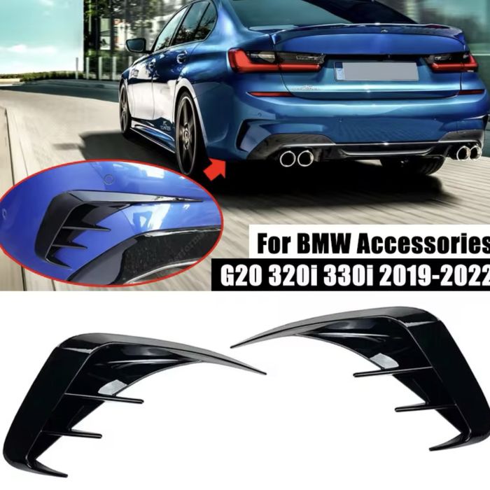 Spoiler bara spate splittere prelungire bara spate BMW G20 non facelif