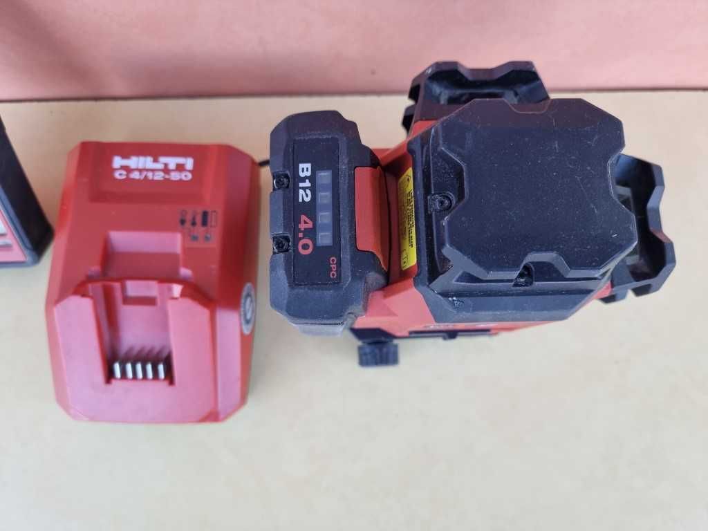 Hilti PM 30-MG - Мултилинеен лазерен уред с 3 зелени линии 360°