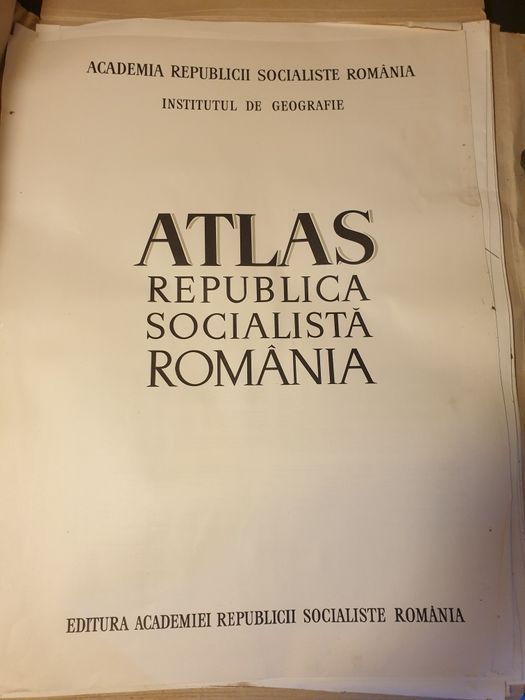 Atlasul Republicii Socialiste Romania