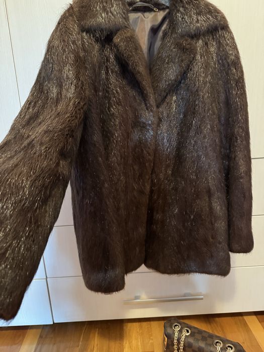 Haina super eleganta din blana de nurca