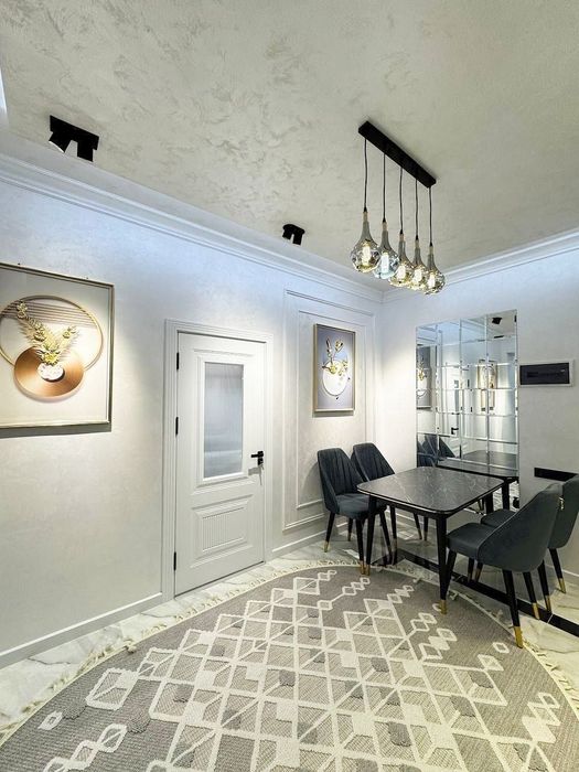 2х комнатная квартира на 1 этаже в Новостройке Рудакий