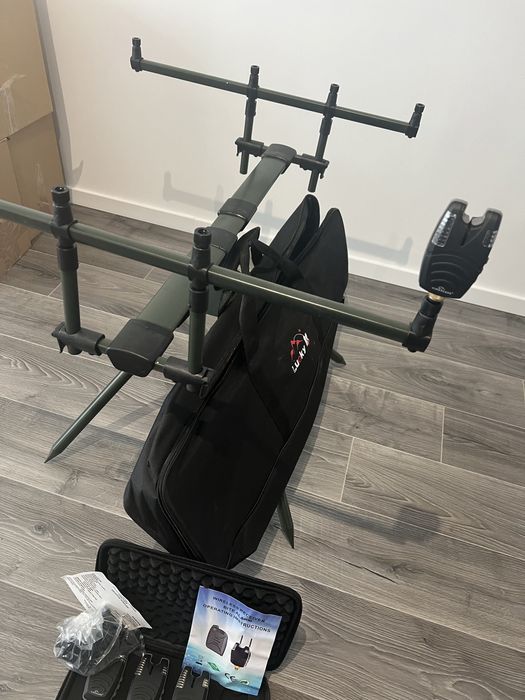 Set RodPod 4 Posturi + avertizori 4 plus statie WindBlade