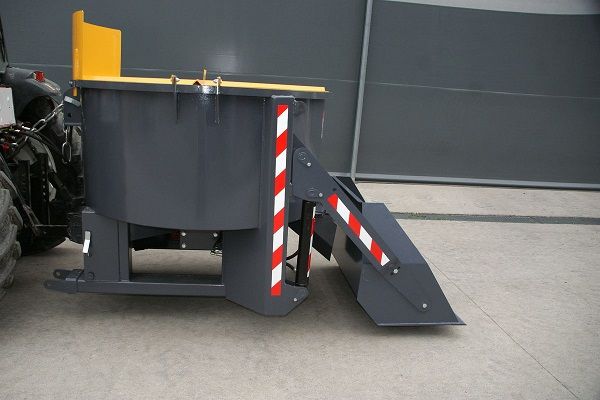 Mixer beton, betoniera tractor, betoniera incarcator, autoincarcare