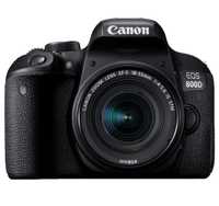 Aparat foto DSLR Canon EOS 800D, 24.2MP, Wi-Fi, Negru