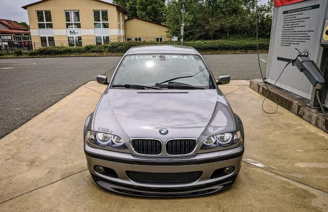 Prelungire lip spoiler sport bara fata BMW Seria 3 E46 model CSL