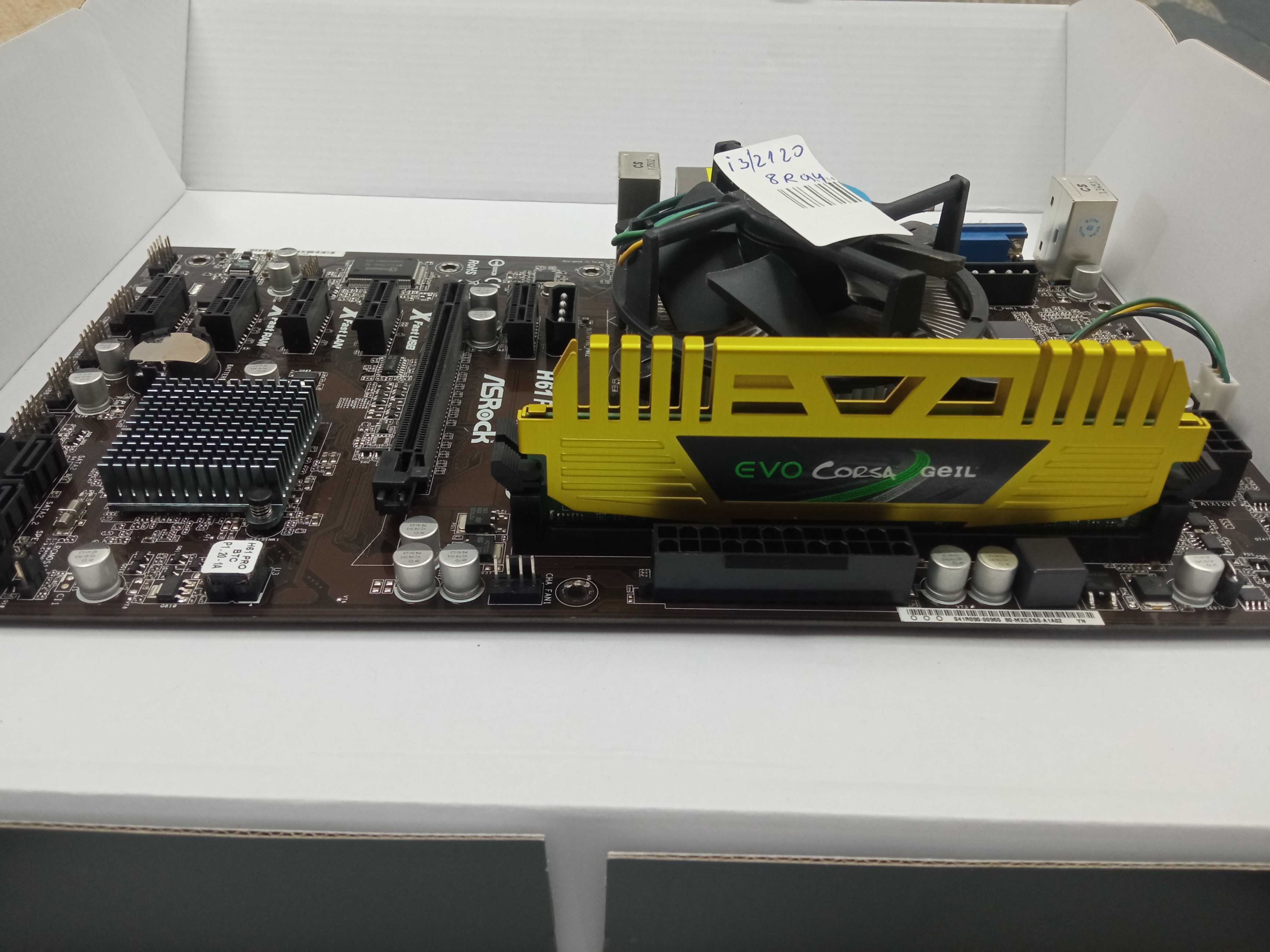 Дъна платка intel i3/2120 8 Ram