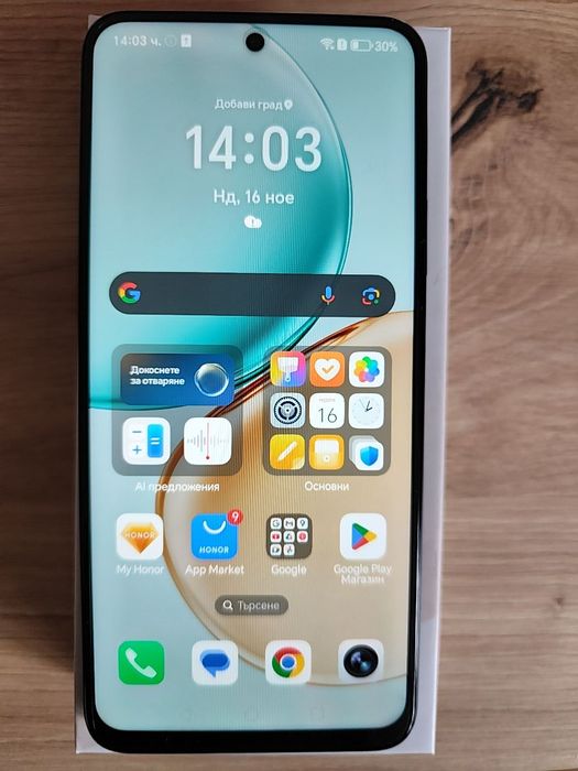 Honor x7d 256/8+8 нов с гаранция