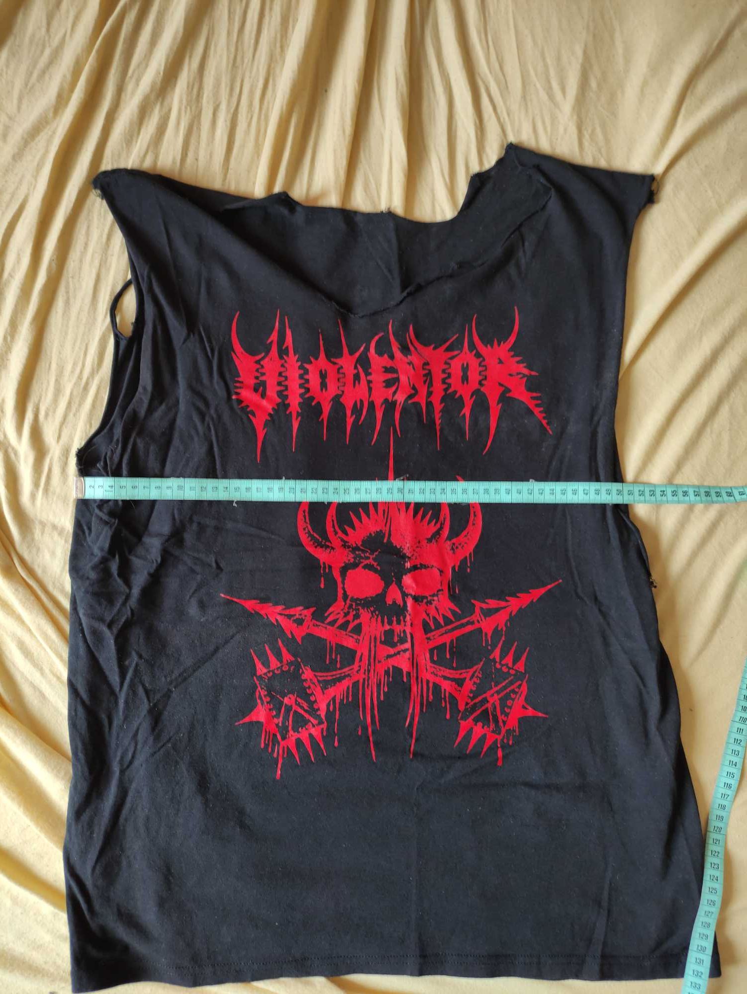 Тениски къс ръкав метъл metal heavy speed death black