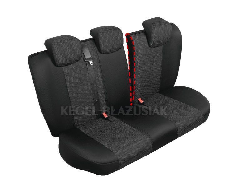 Huse scaune auto Ares M-L-Size Super AirBag - Spate set huse auto Kegel