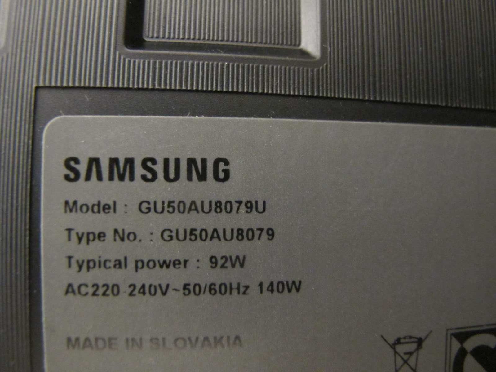 Televizor Led Smart Ultra 4K Samsung  127cm model GU50AU8079