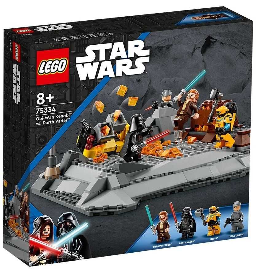 НОВО LEGO Star Wars - Оби-Уан Кеноби срещу Дарт Вейдър 75334