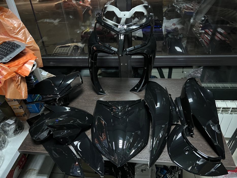 Комплект Пластика на Скутер-Мопед М8. Мото Запчасти!