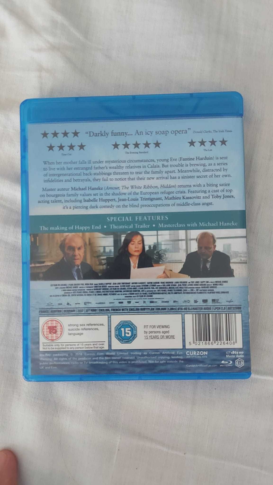 Happy end film Michael Haneke blu-ray blu ray