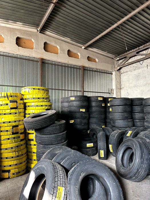 Склад грузовых шин GITI , оптовый склад шин Sanfull, Giti, New Power