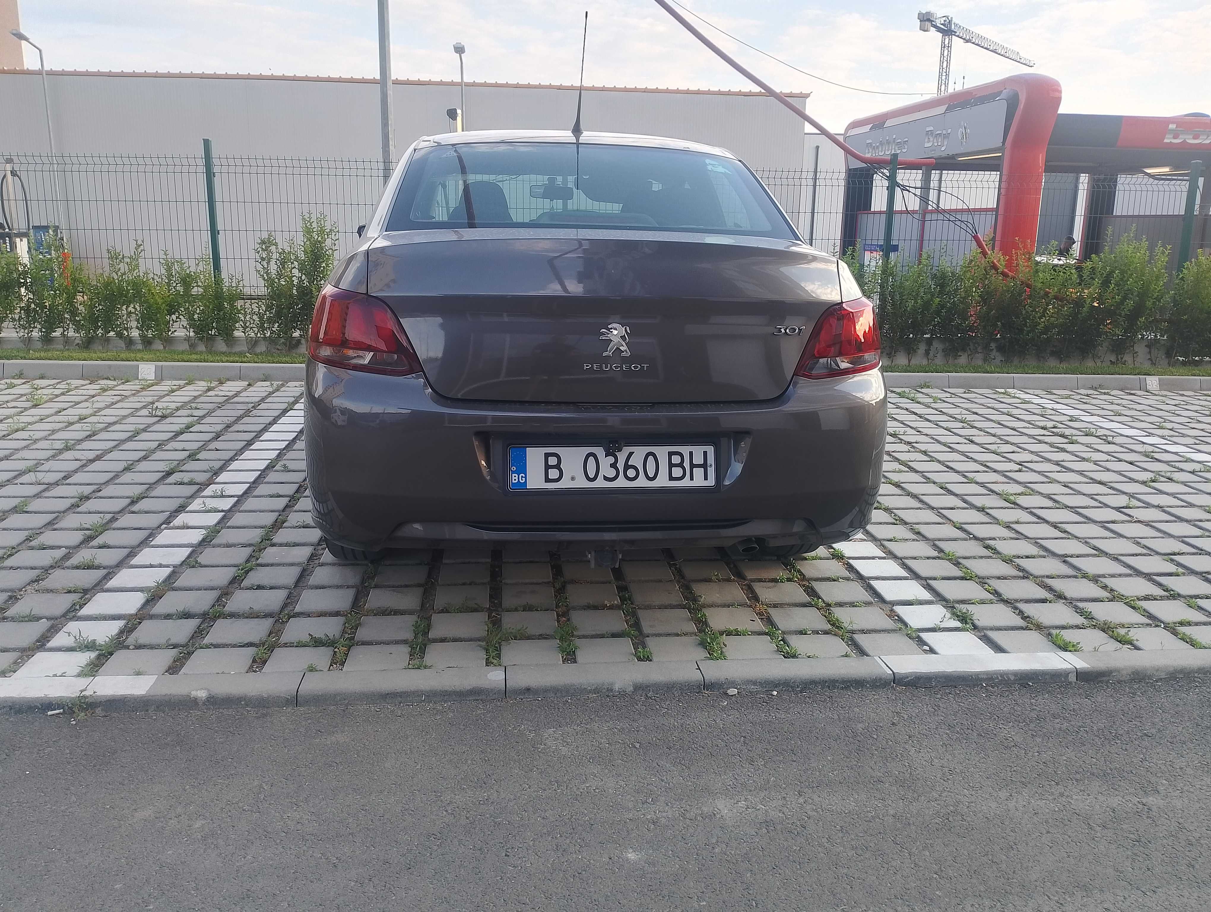 Peugeot 301 1.6 Газ/Бензин • Автоматик • 2017 г. • Отлично състояние