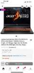 Laptop acer nitro v16 anv16-41-r7hu