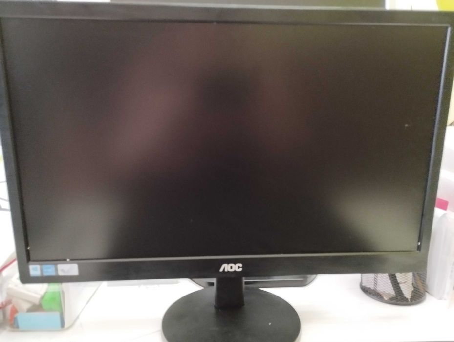 Монитор AOC E970SWN, 18.5" LED HD (1366 x 768), Черен