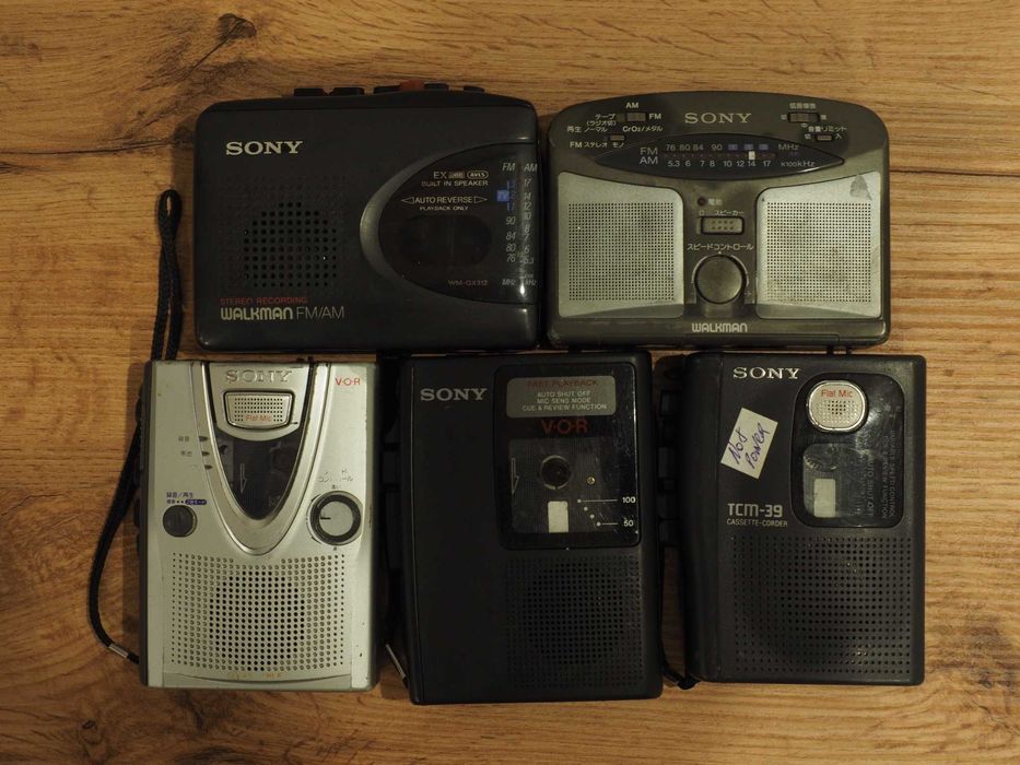 Casetofon Sony, din Japonia, player retro, walkman