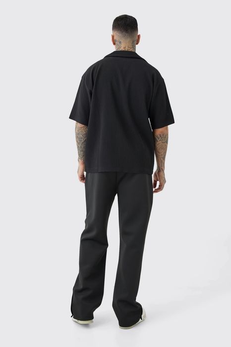 Pantaloni negri largi boohooman noi (pret pornire licitatie)