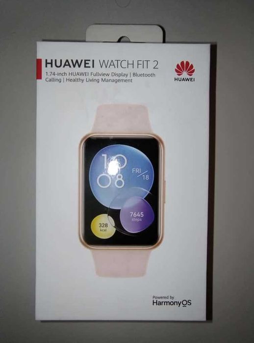 Smartwatch Ceas Huawei Watch Fit 2 Sakura Pink Sigilat Nou 2023