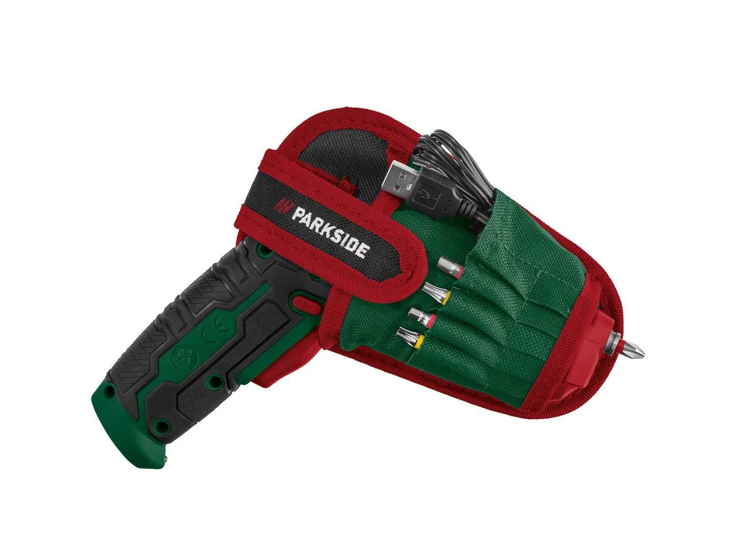Parkside Rapidfire 2.2, 4V акумулаторна отвертка,с комплект битове