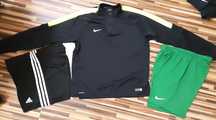 (L 147-158) NIKE dri-fit оригинални блуза(35лв) къси панталони (25лв)