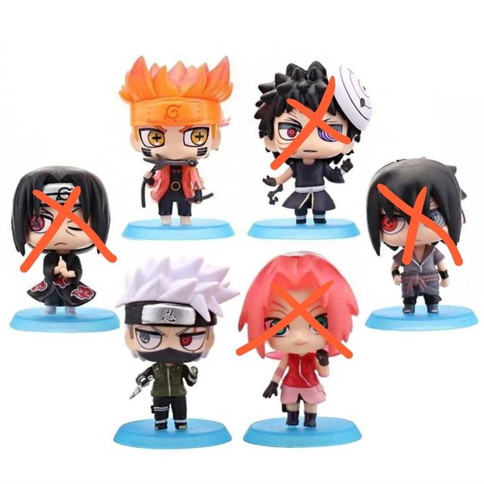 Оригинални Naruto фигурки