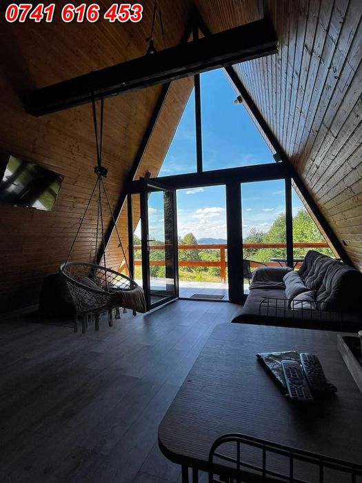 Executam case din lemn stil A frame la comanda clientului