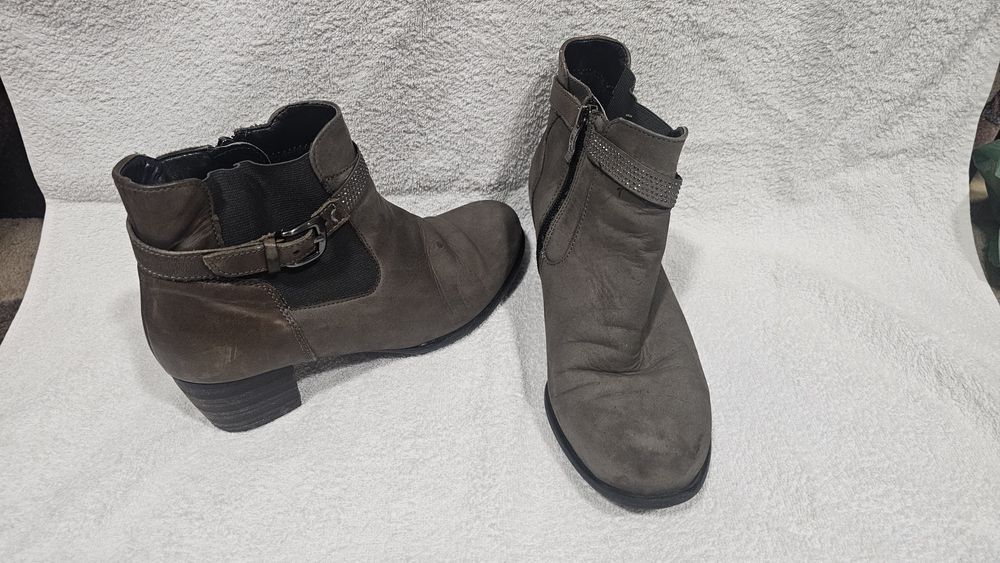 Ghete bocanci gri, nr 38,5