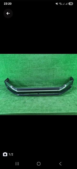 Обвес на бампер на Тойота Прадо