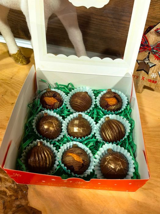 Коледни Шоколадови  с късметчета