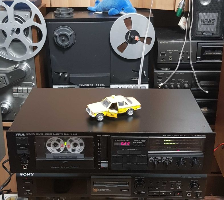 Casetofon Deck Stereo Sound Vintage YAMAHA K540 (Made in Japan)