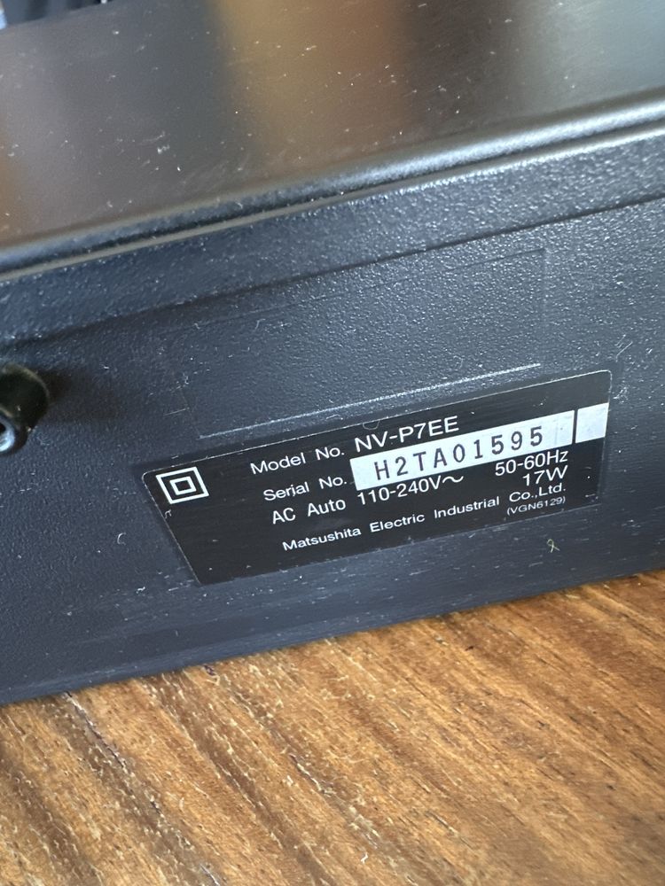 Видео с видео касети panasonic