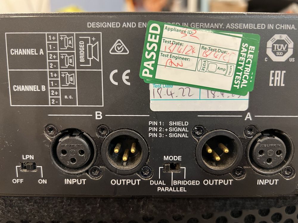 Усилвател Electro Voice Q1212