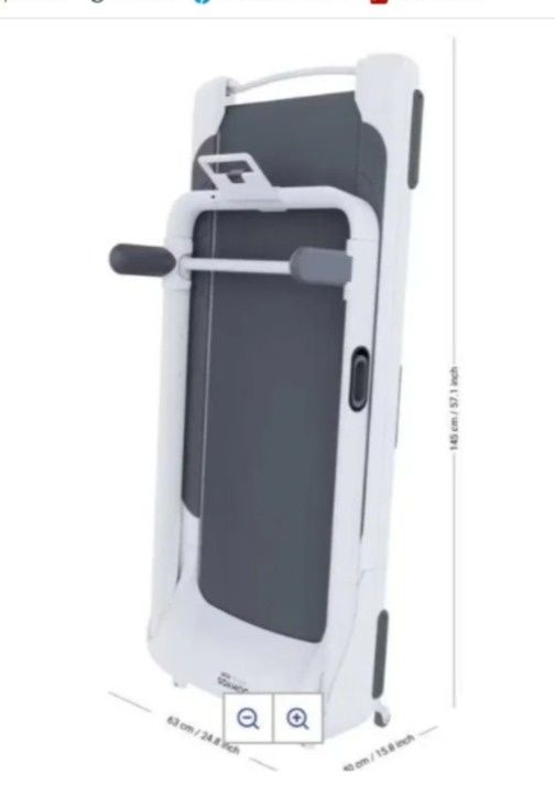 Bandă de alergat INITIAL RUN Compactă și Conectată 12 km/h 45 x 120 cm